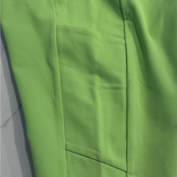 7/8 High-Waist Checkpoint Legging Size SMALL Green Apple - Picture 4 of 6